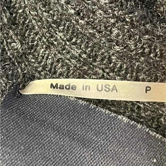 HEATHER Silk/Cashmere/Wool Blend Women’s Open Front Cropped Sweater Quiet Luxury - Picture 6 of 7